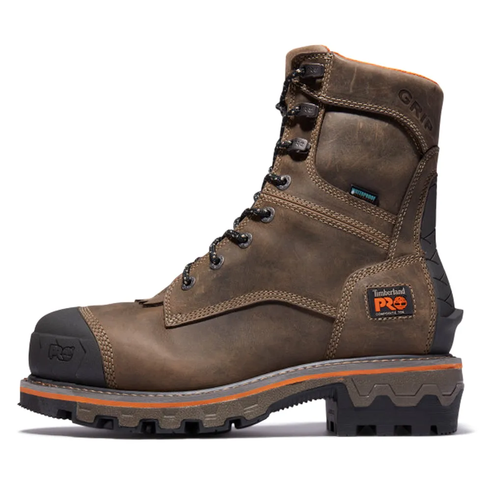 Dr Marten Work Boots Boondock HD Logger 8 Inch Waterproof Composite Toe Work Boots
