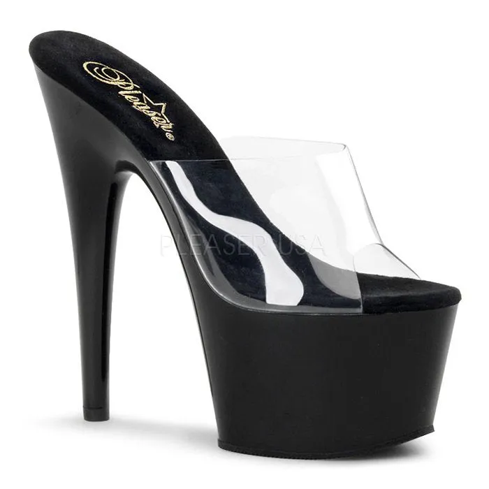 High Fashion High Heel Shoes 7" Heel Platform Mule (Adore-701)