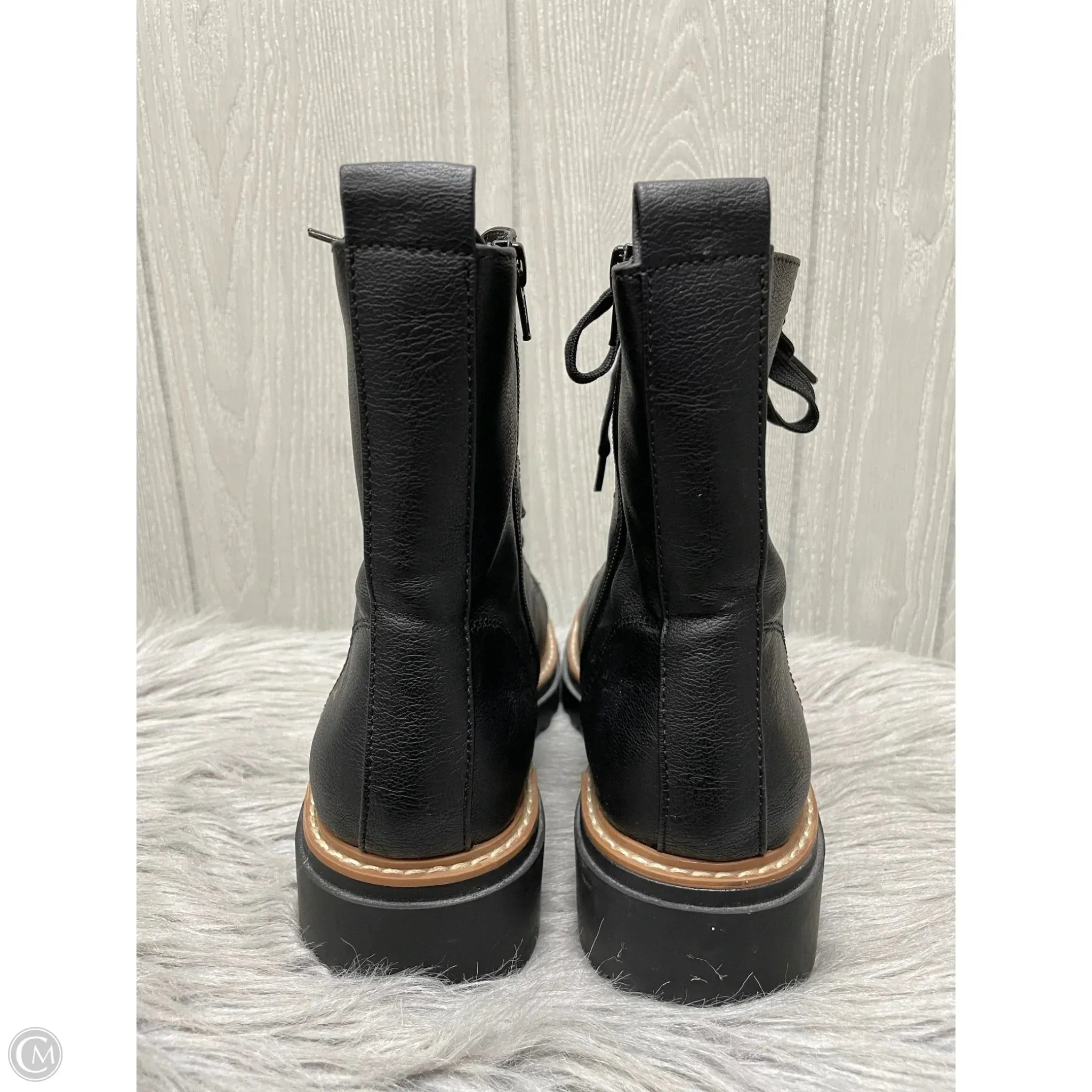 M1948 Combat Boots Boots Combat By Clothes Mentor In Black & Brown, Size: 10