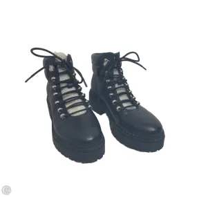 Boots Combat By Marc Fisher In Black, Size: 7.5 Vinyl Combat Boots