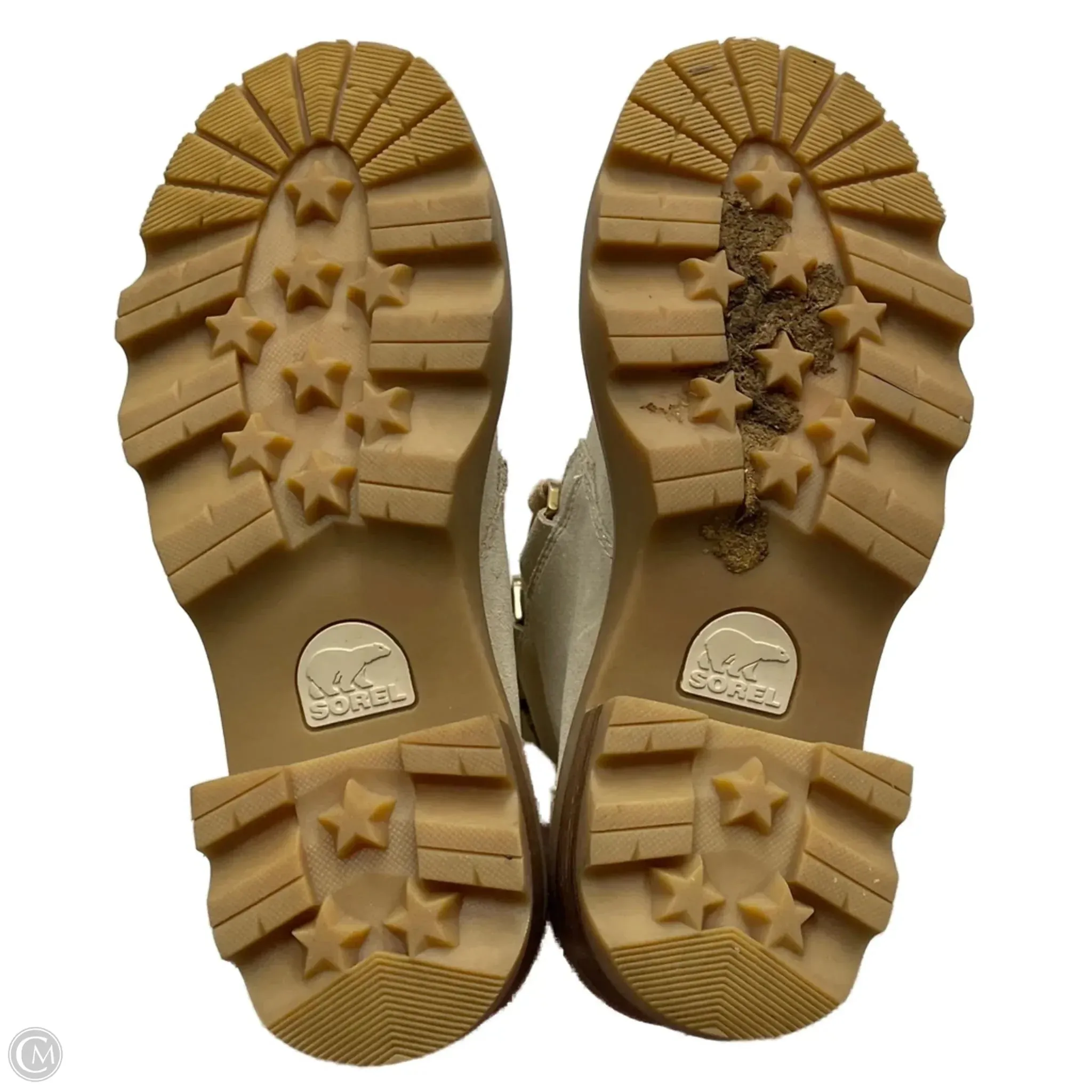 Combat Boots Size 3 Boots Combat By Sorel In Cream, Size: 6