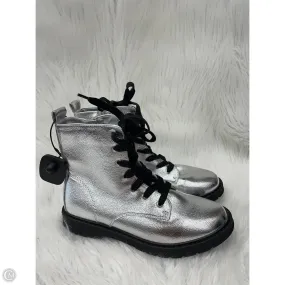 Boots Combat By THERE ABOUTS In Silver, Size: 6 Oakland Combat Boot