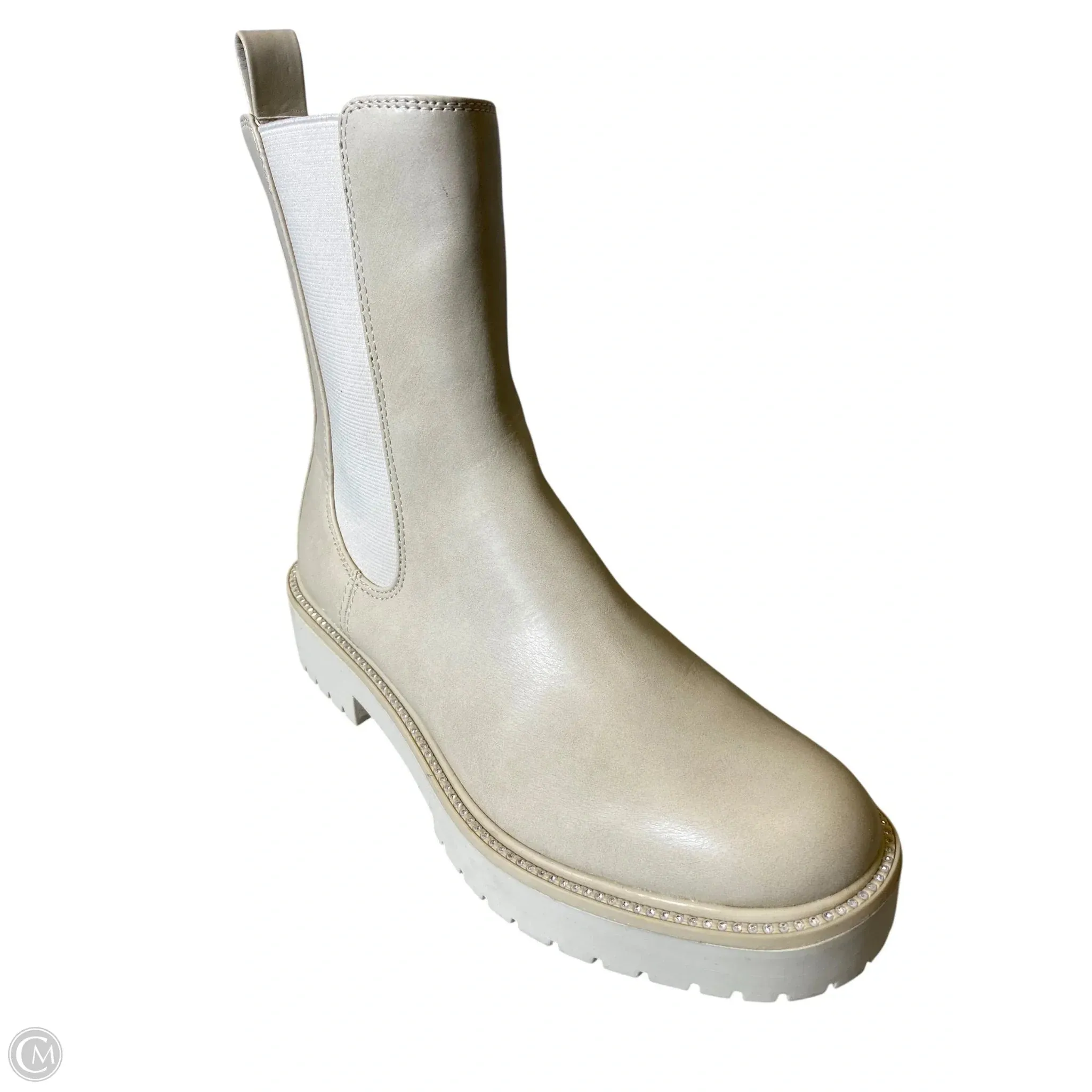 1460 Arcadia Combat Boot Boots Combat By Time And Tru In Cream, Size: 8