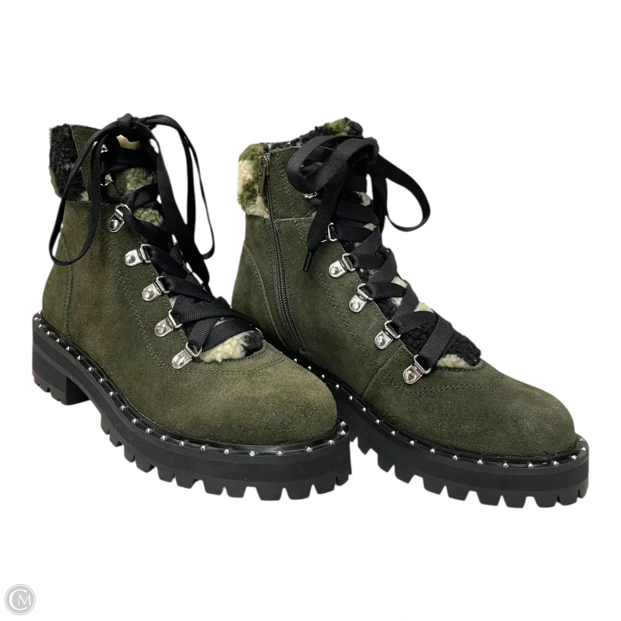 Boots Hiking By Steve Madden In Green, Size: 7.5 Best New Hiking Boots