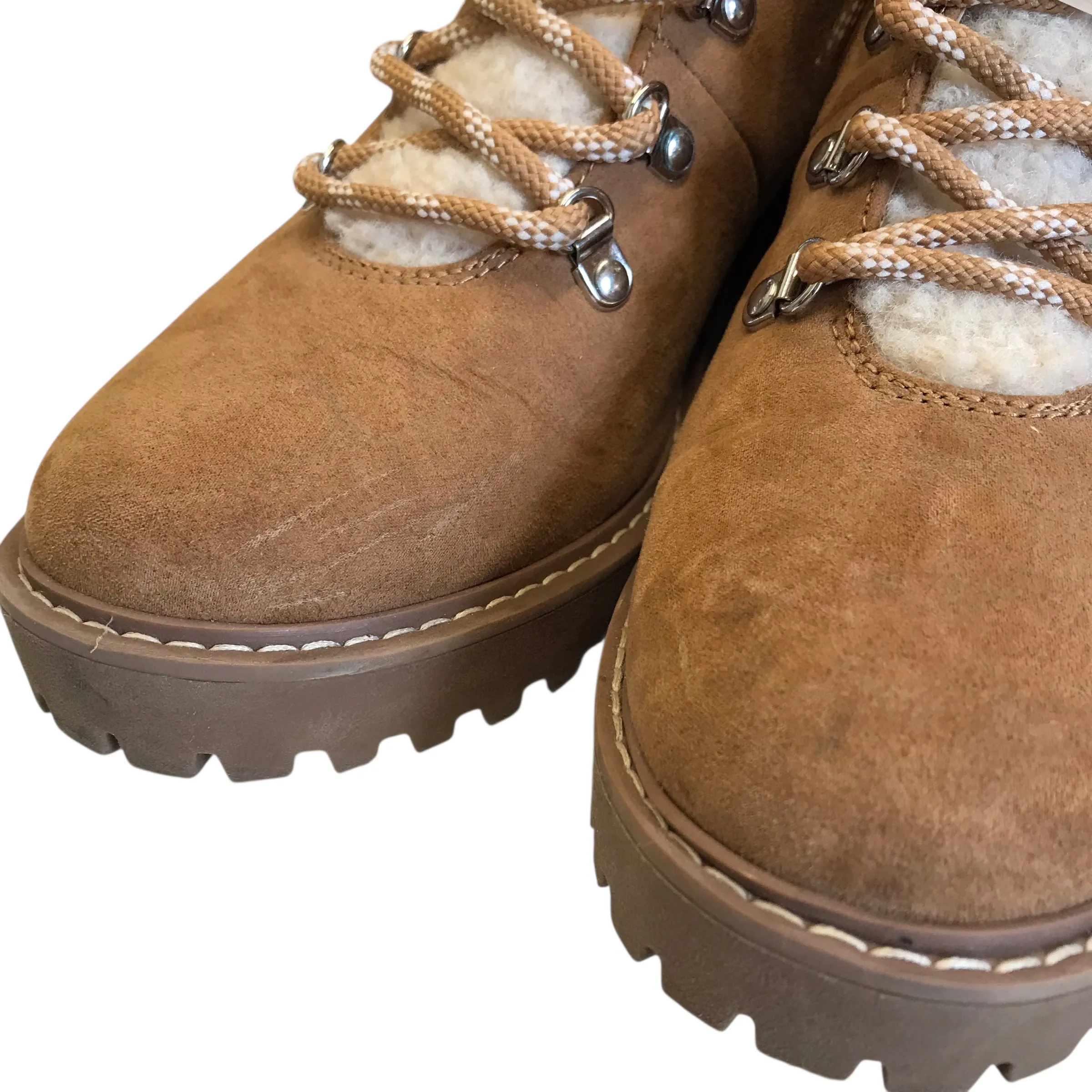 Hiking Boots Outfits Boots Hiking By Universal Thread In Brown, Size:7.5