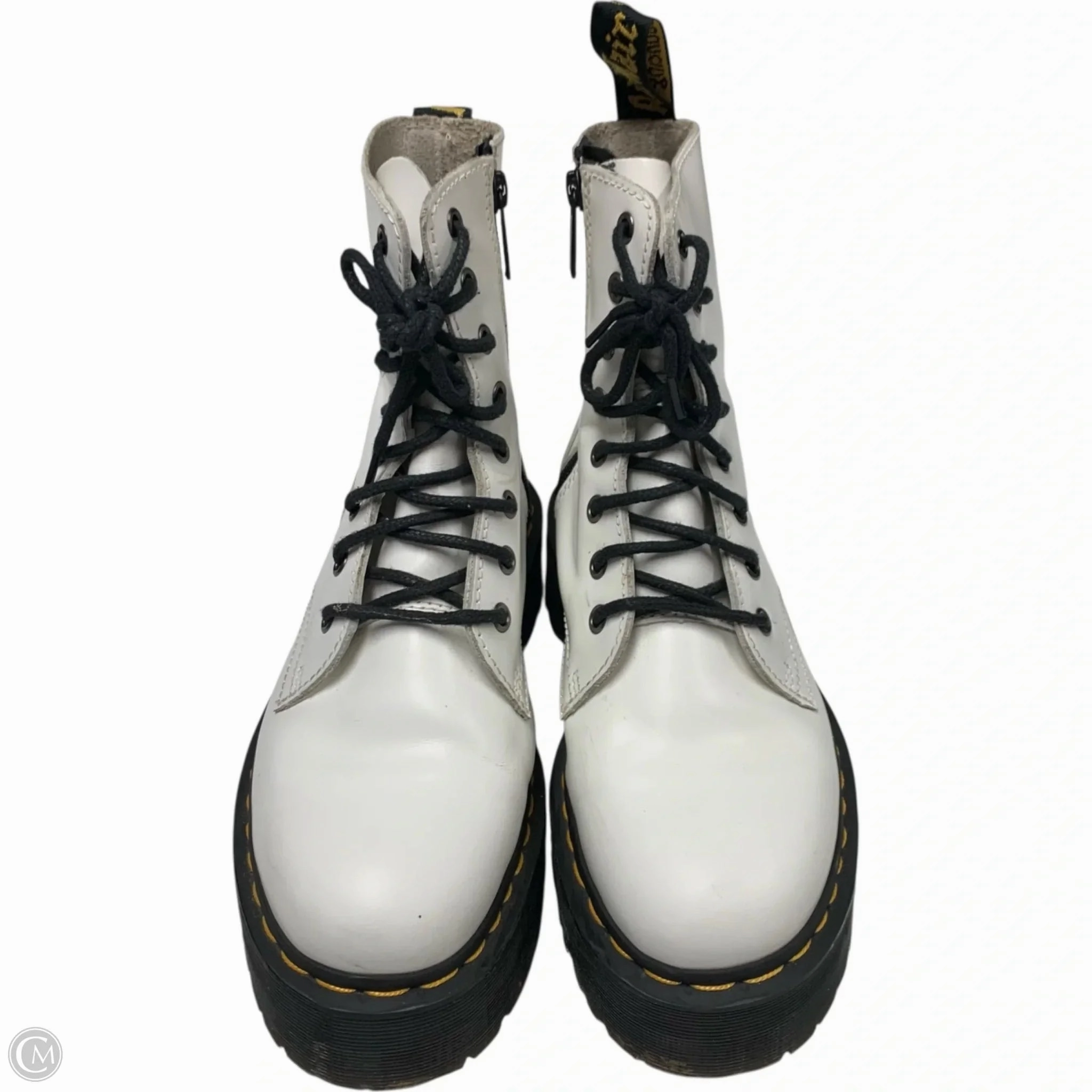 Boots Combat By Dr Martens In White, Size: 7 Army Combat Uniform Boots