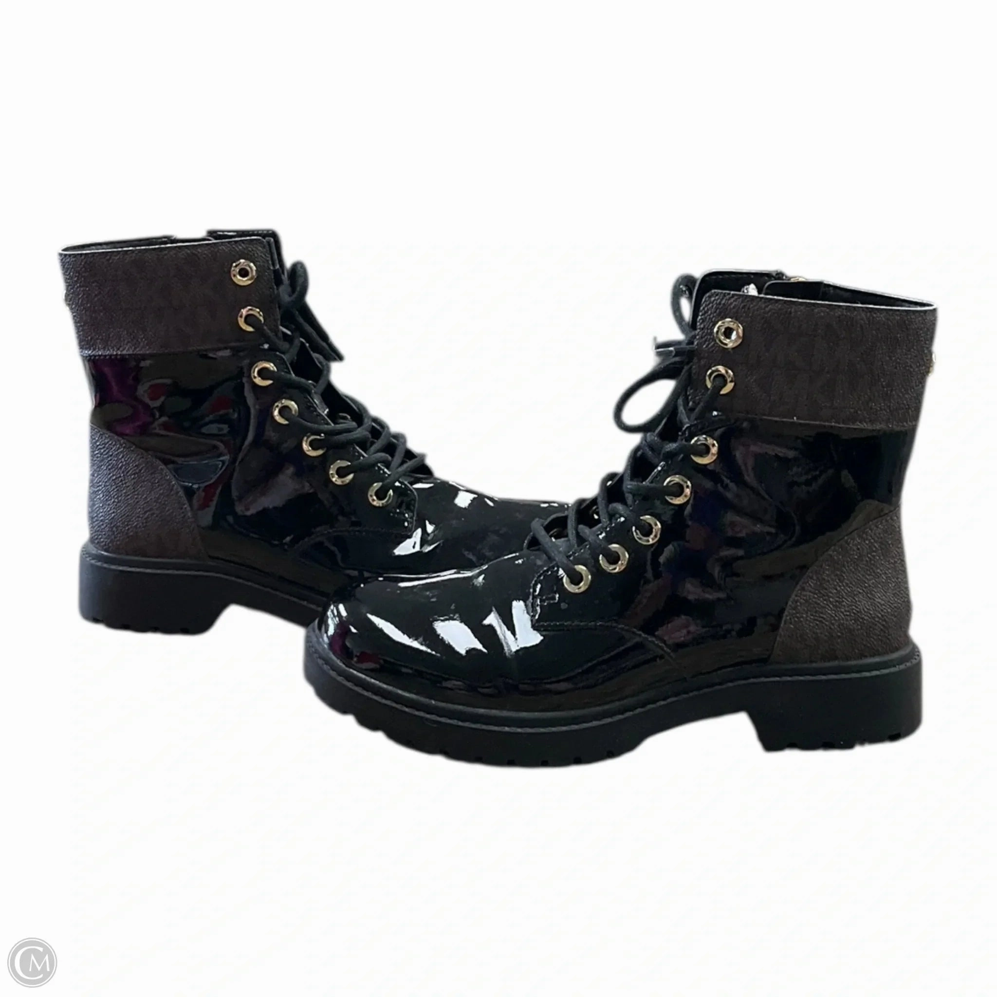 Boots Combat By Michael By Michael Kors In Black, Size: 5.5 Combat Boot Lace Color Meanings