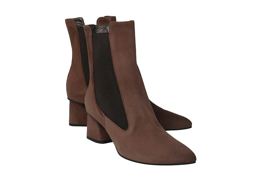 Stretch Cowboy Ankle Boots BR BREW
