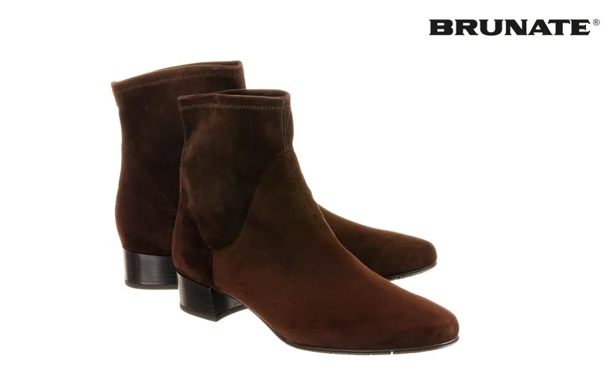 Br Softer Brown Naiya Light Nude Western Ankle Boots