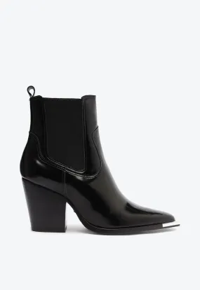 Best Jeans For Chelsea Boots Brandy Leather Bootie