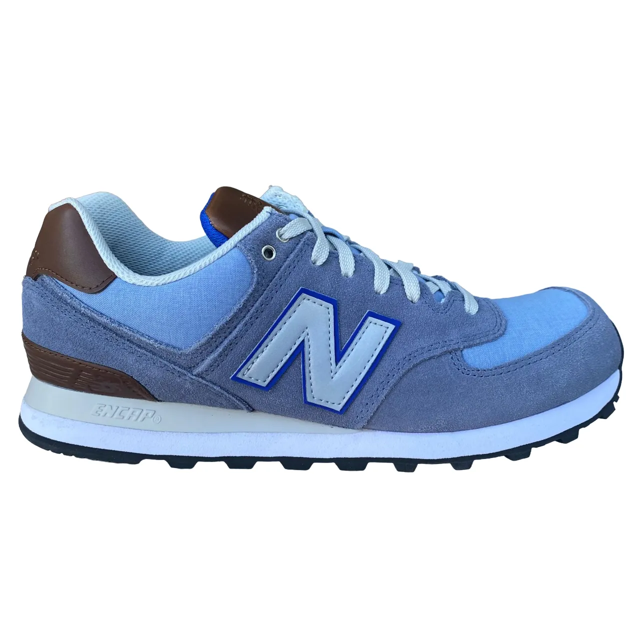 Silver Sneakers Exercises New Balance scarpa sneakers da uomo ML574BCD celeste