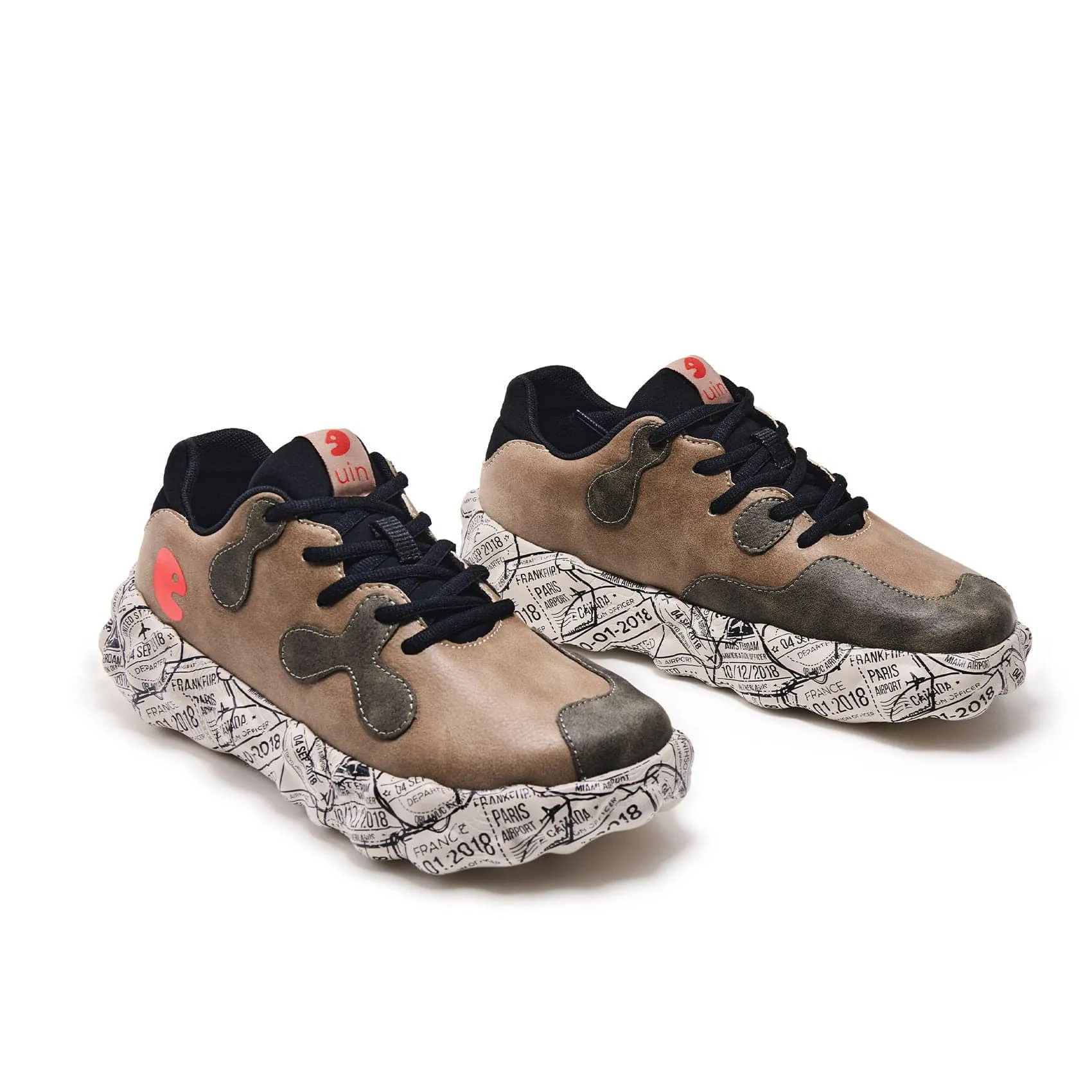 Badminton Shoes Under 1000 Brown Grey Figueras I Women