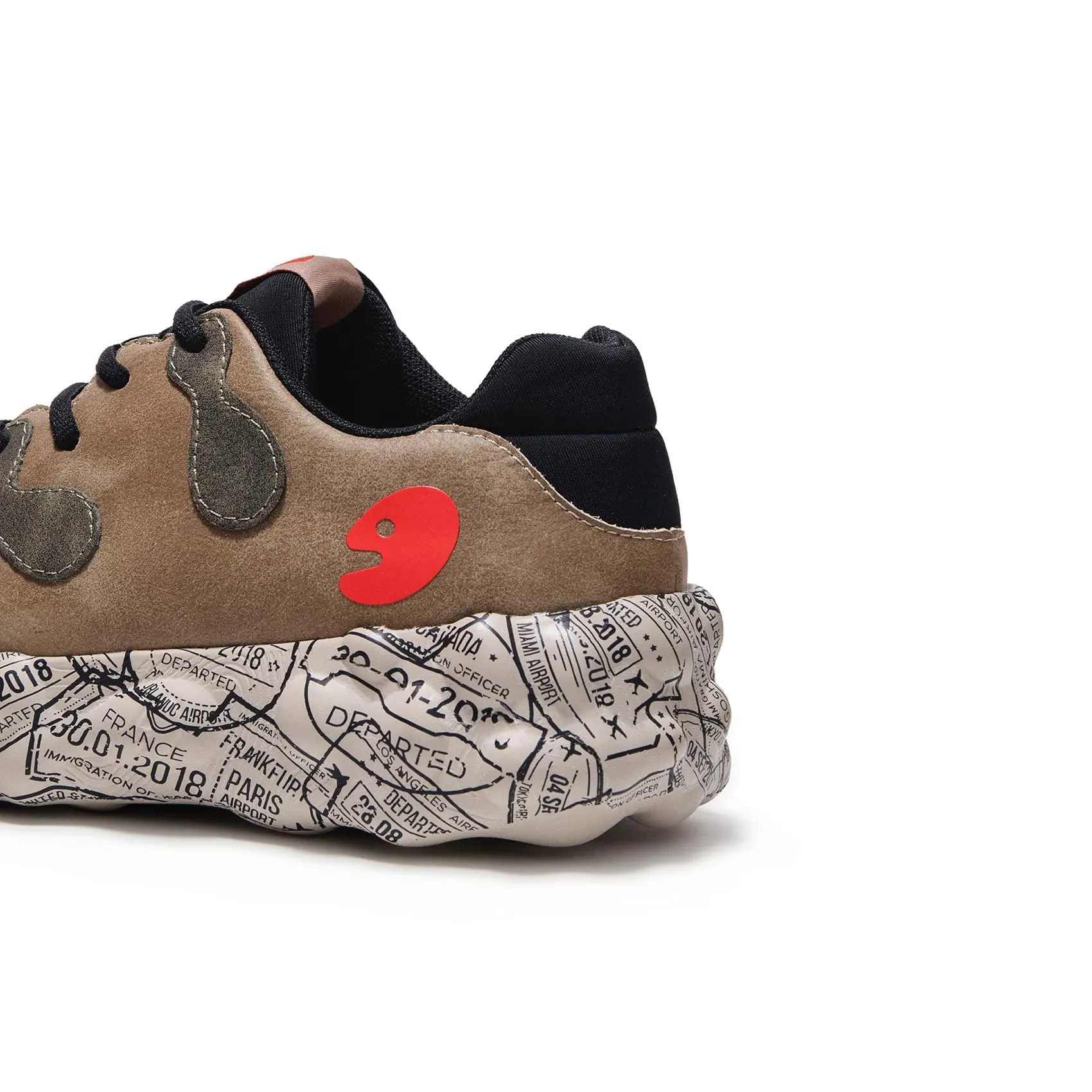 Brown Grey Figueras I Women Best Badminton Shoes For Wide Feet