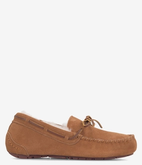 Lavins Slides Burleigh Moccasin Lace Slipper - Women