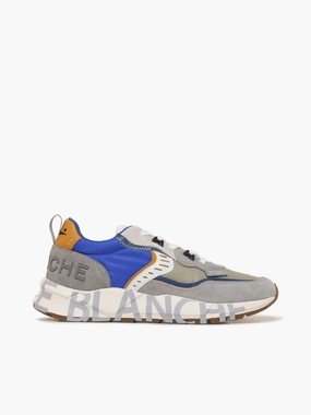 Club 01 Grey Blue suede Nylon Ballet Flats Dance Shoes