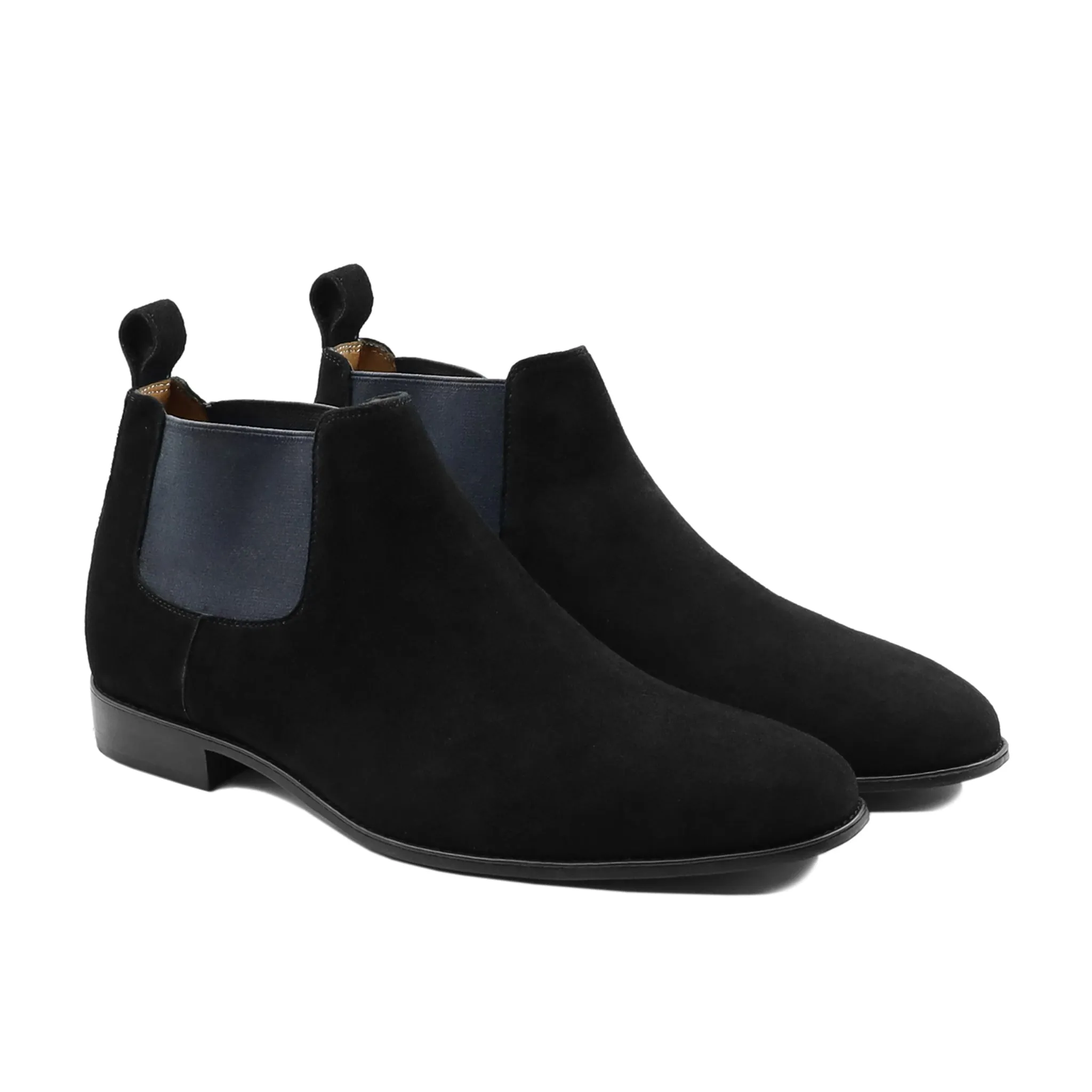 Chelsea Boots Men Reddit Calthe - Men's Black Kid Suede Chelsea Boot