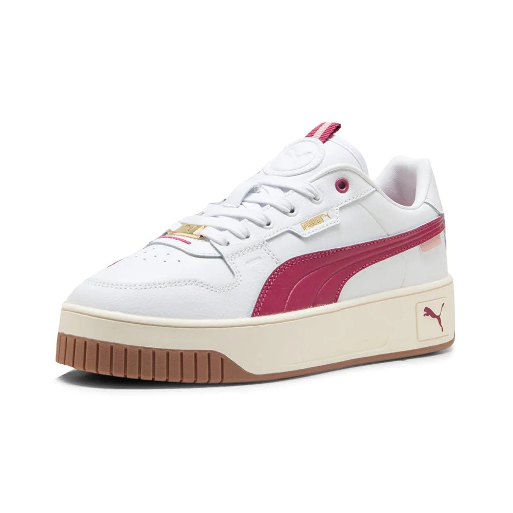 Carina Street Lux Platform Lace Up Sneakers Rare Basketball Shoes For Sale