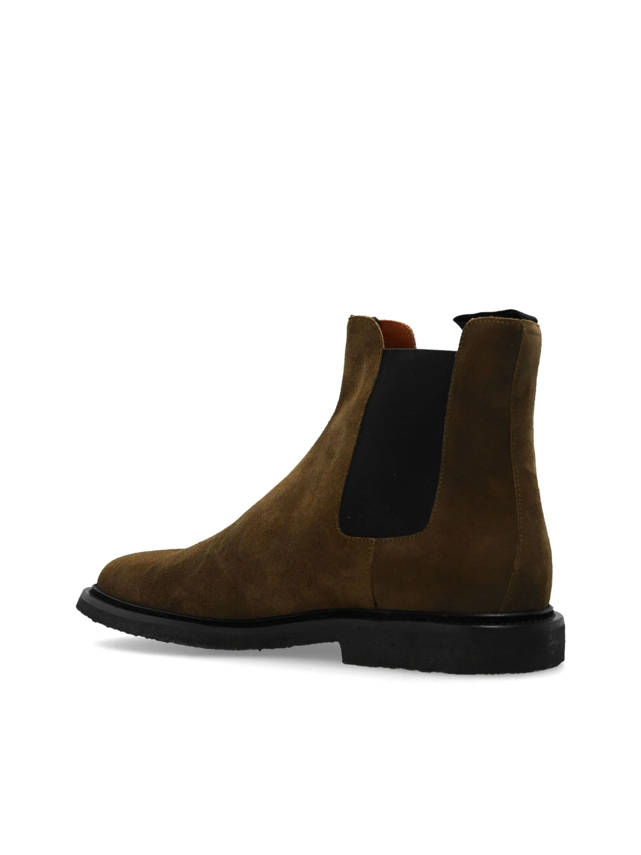 2976 Wintergrip Chelsea Boots Chelsea Classic In Waxed Suede Olive
