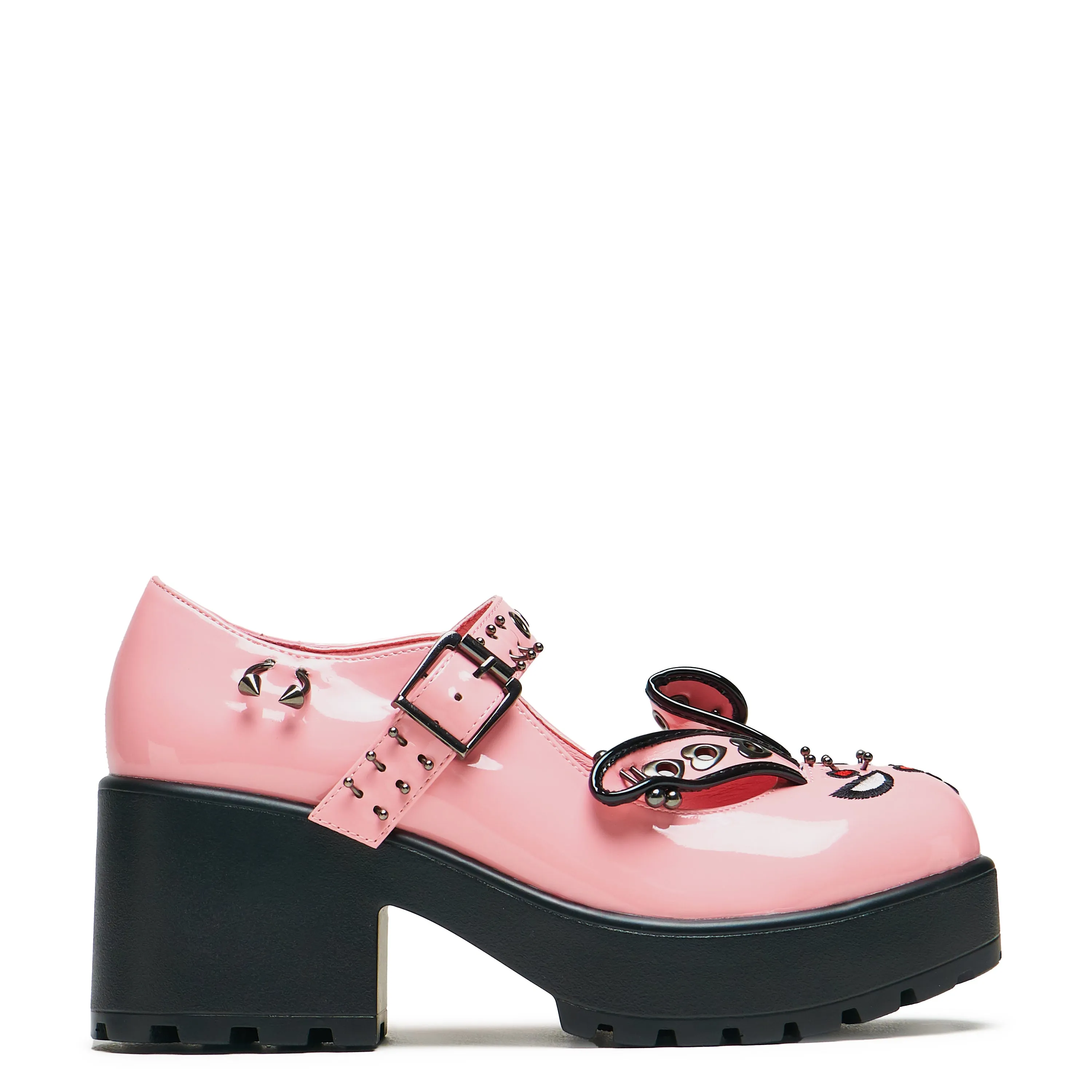Feet Store Mary Jane Dress Shoes Tira Pink Mary Janes Raver Bunny Edition