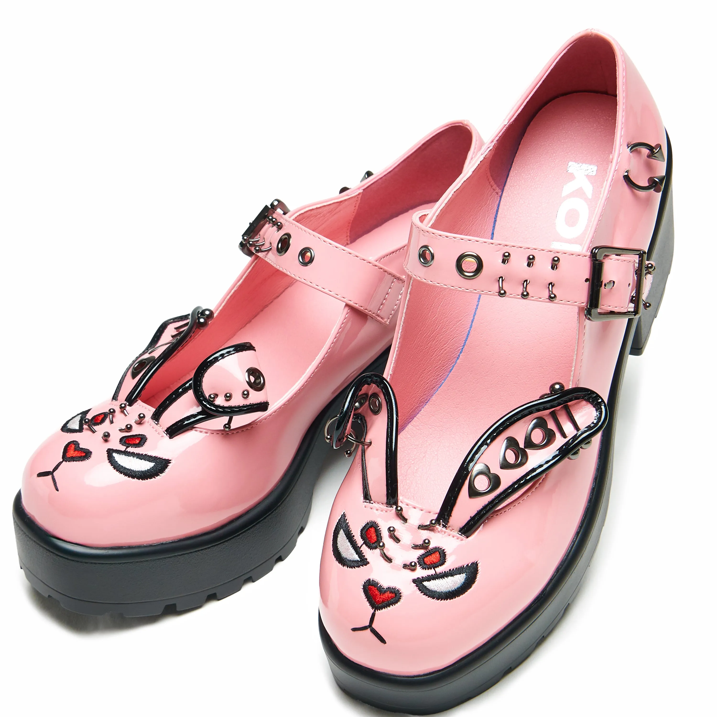 Mary Jane Shoes Sarah Jessica Parker Tira Pink Mary Janes Raver Bunny Edition