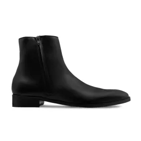Chelsea Boots With Jewels Garden - Men's Black Calf Leather Chelsea Boot