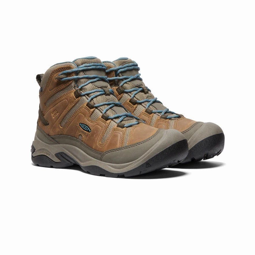 Circadia Mid Waterproof Toasted Coconut/North Atlantic Vintage Vasque Hiking Boots