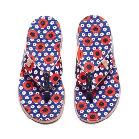 Dots Women Majorca Flip Flops Yosi Flip Flops