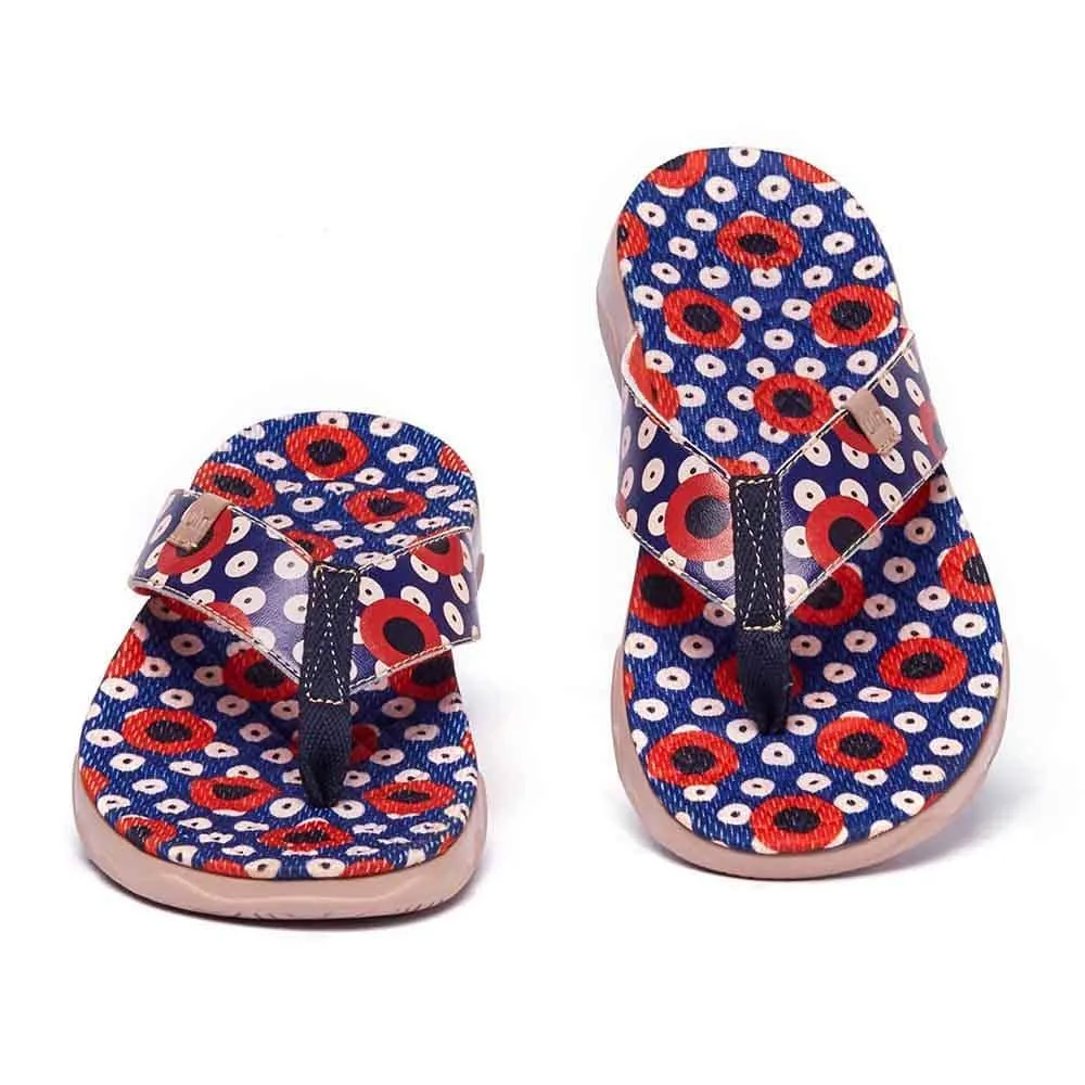 Dots Women Majorca Flip Flops Best Flip Flops For Runners