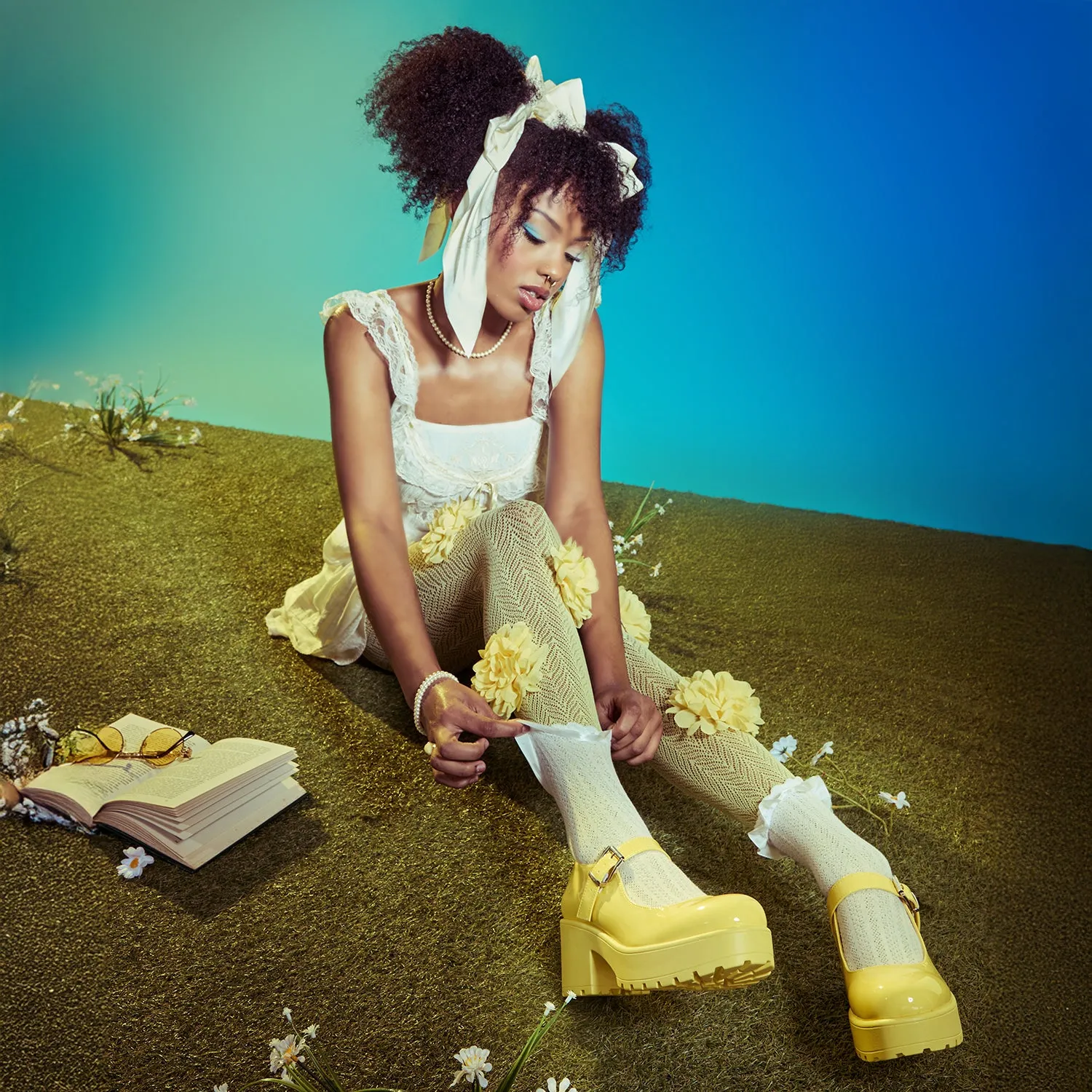 Tira Mary Jane Shoes 'Sunshine Yellow Edition' Rachel Shoes Rehea Mary Jane Shoes