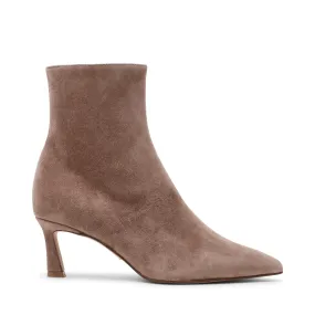 Lulah Bootie DARK TAUPE Ankle Boots With Rolled Up Jeans