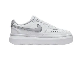 Nike scarpa Sneakers da donna Court Vision Alta Leather DM0113 101 bianco platino Comfortable Travel Sneakers