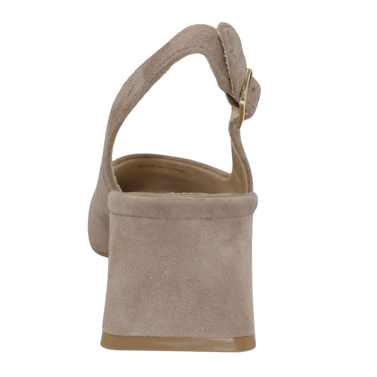 Leather Low Heel Knee Boots Danielle Slingback Pump