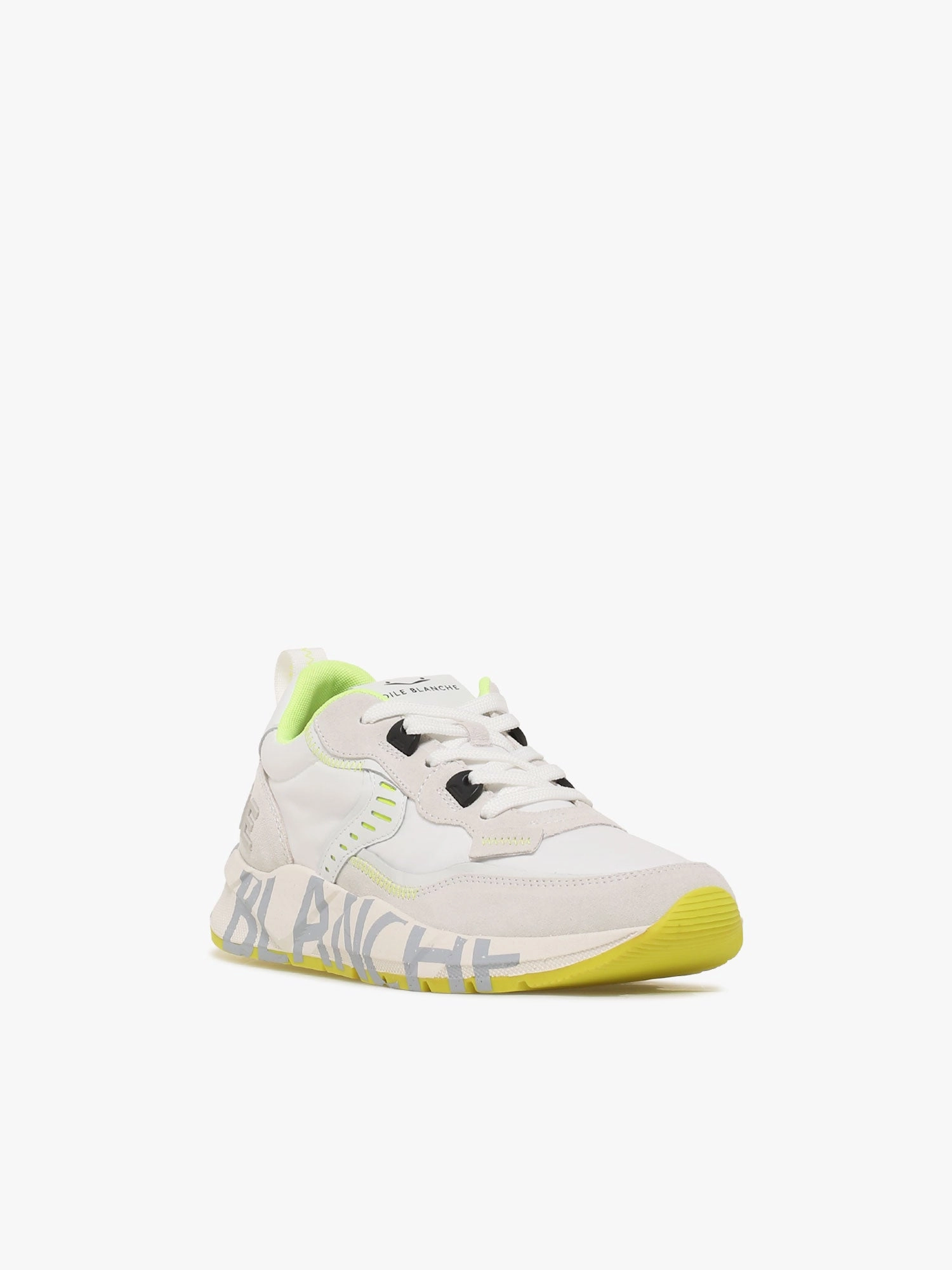 Club 01 White Yellow suede Nylon Simple Flat Wedding Shoes