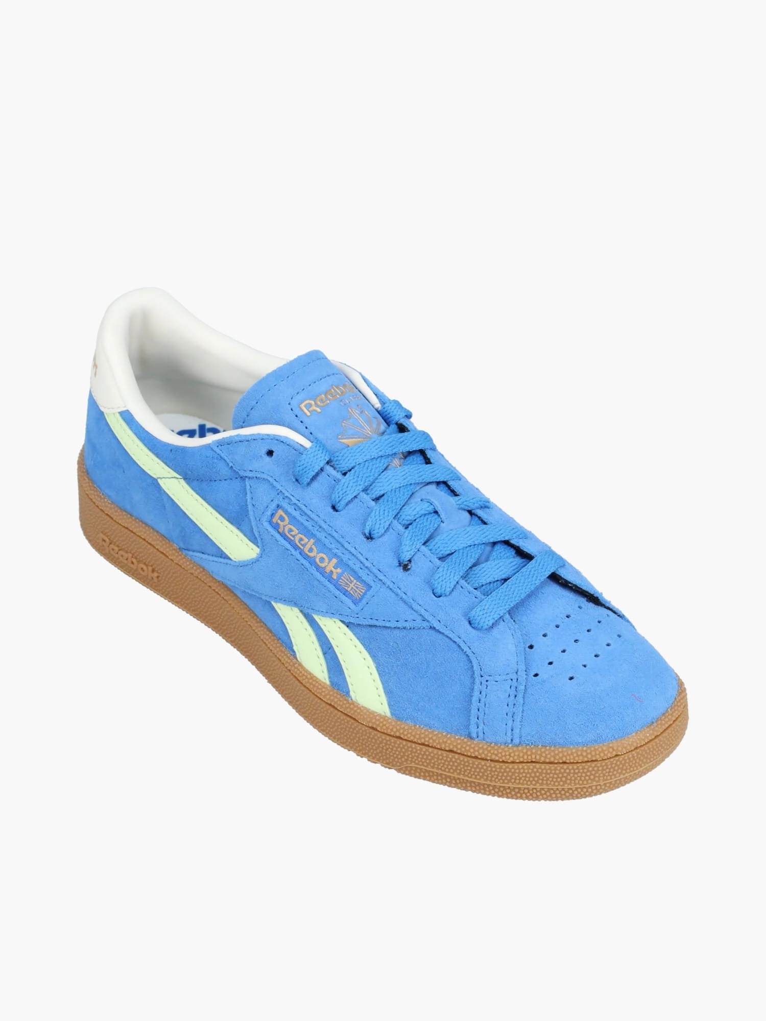 Club C Grounds Uk Kineticblue Astrolime Pointed Toe Shoes Flats