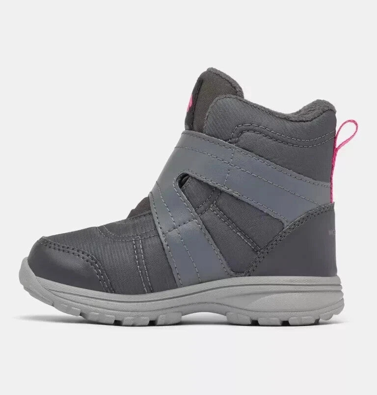 Gore-tex Snow Boots Columbia Fairbanks 2044191-053 Snow Boots Kids Gray Waterproof Ankle ZOGG487