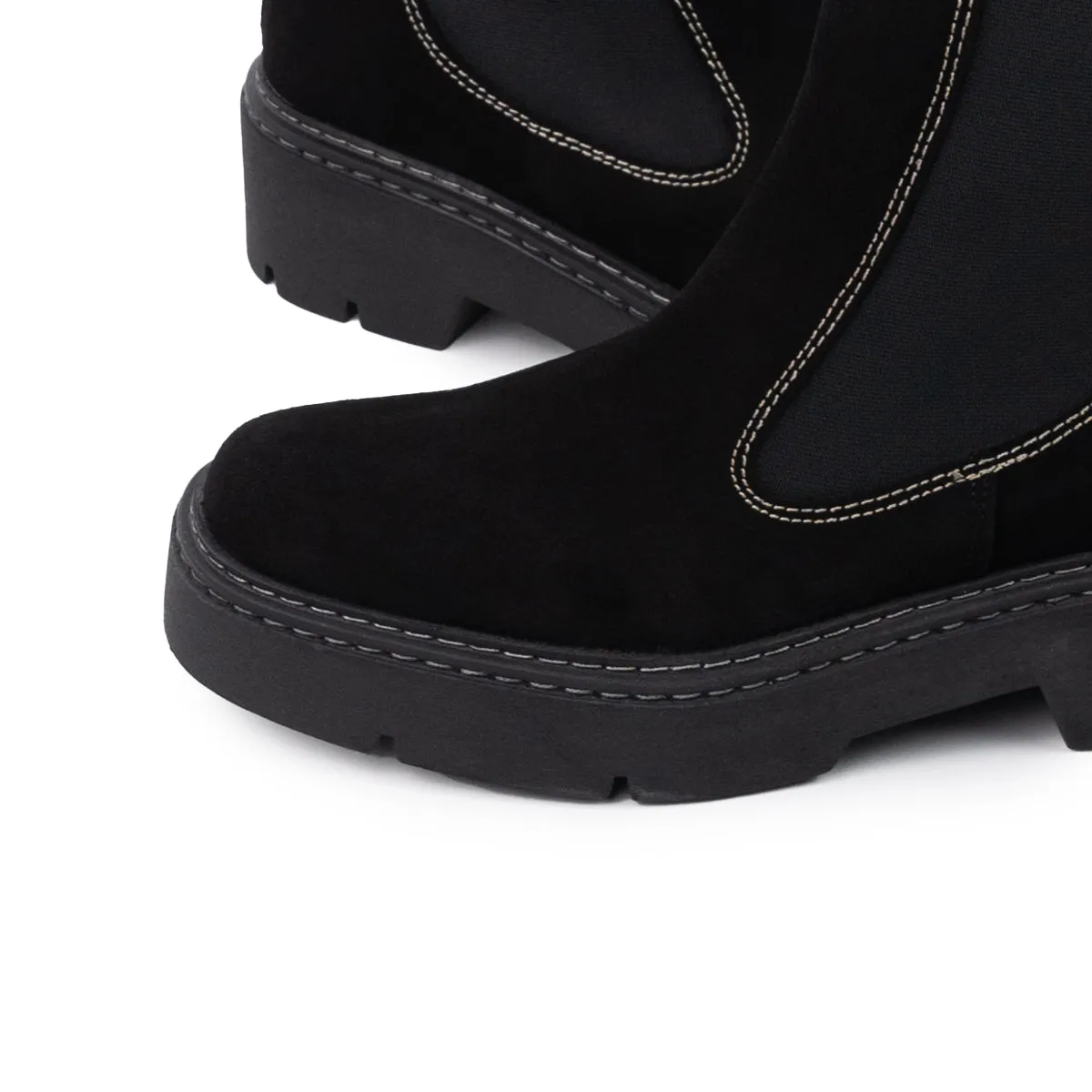 Graceland Chelsea Boots Columbus Black Suede