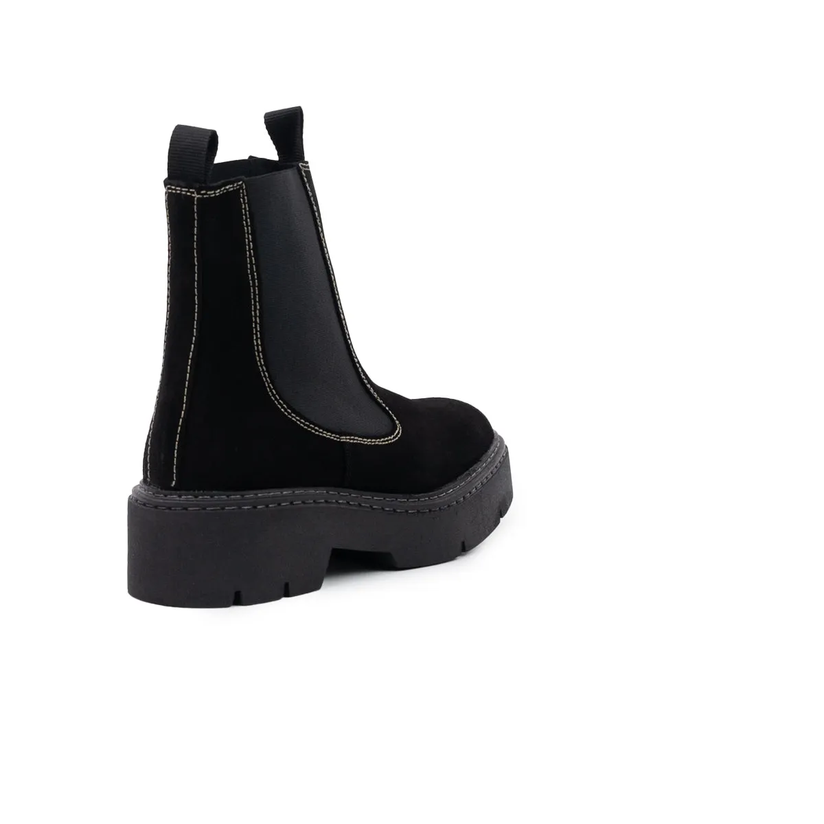 Chelsea Boots Men Suit Columbus Black Suede