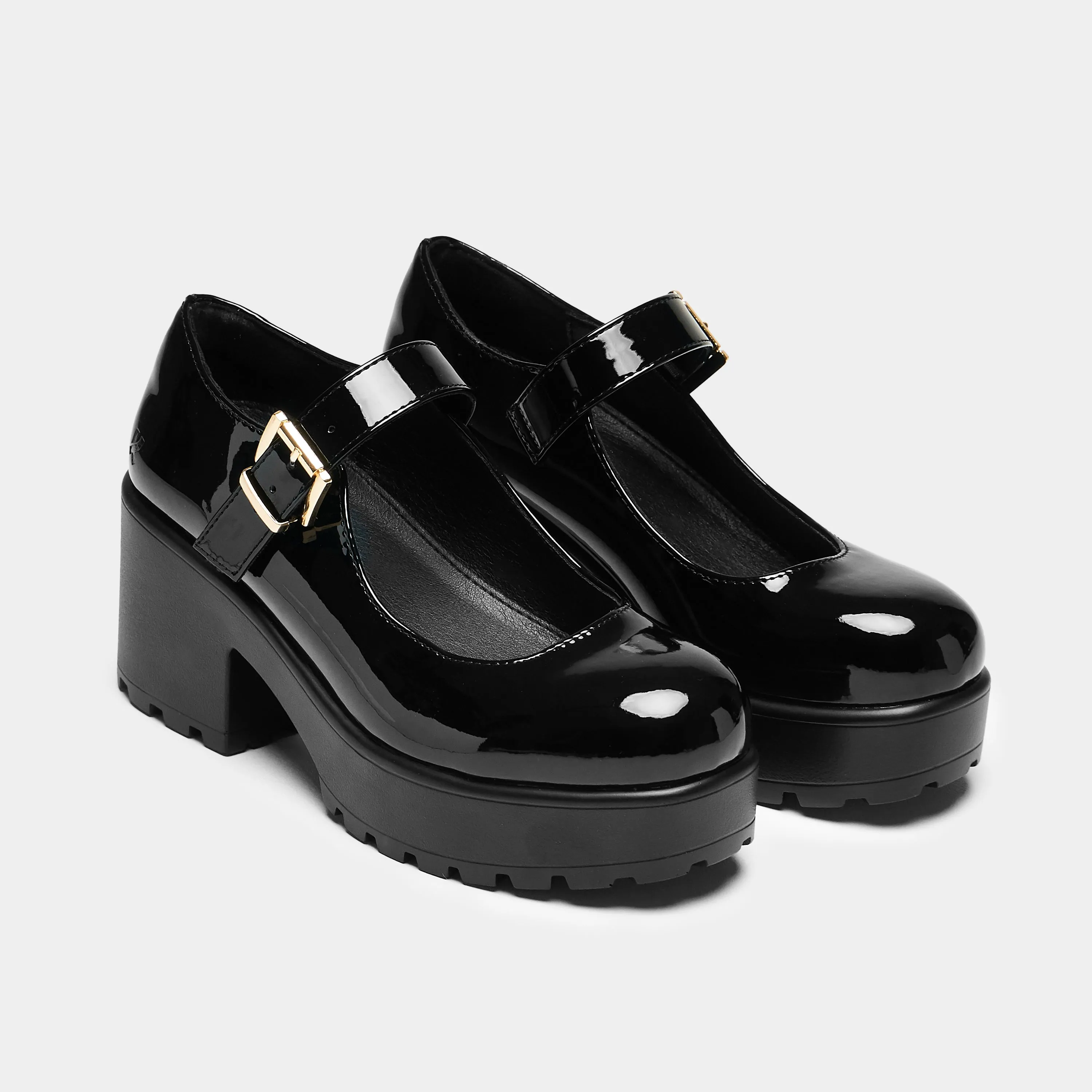 TIRA Black Mary Jane Shoes 'Patent Edition' Clarks Brynn Mare Mary Jane Shoe