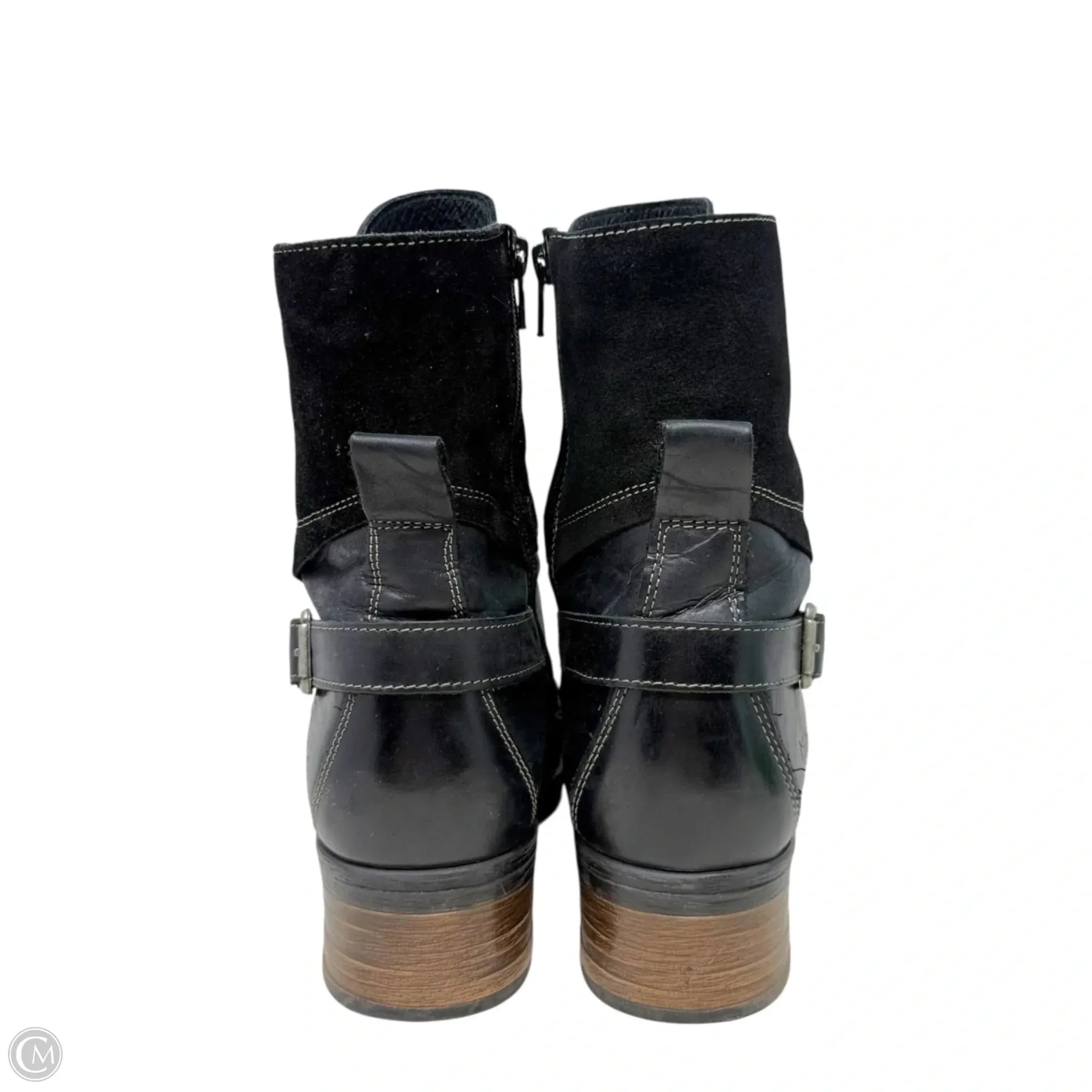 Crave Leather Combat Boots By Taos In Black, Size: 11.5 Charrie Combat Boot