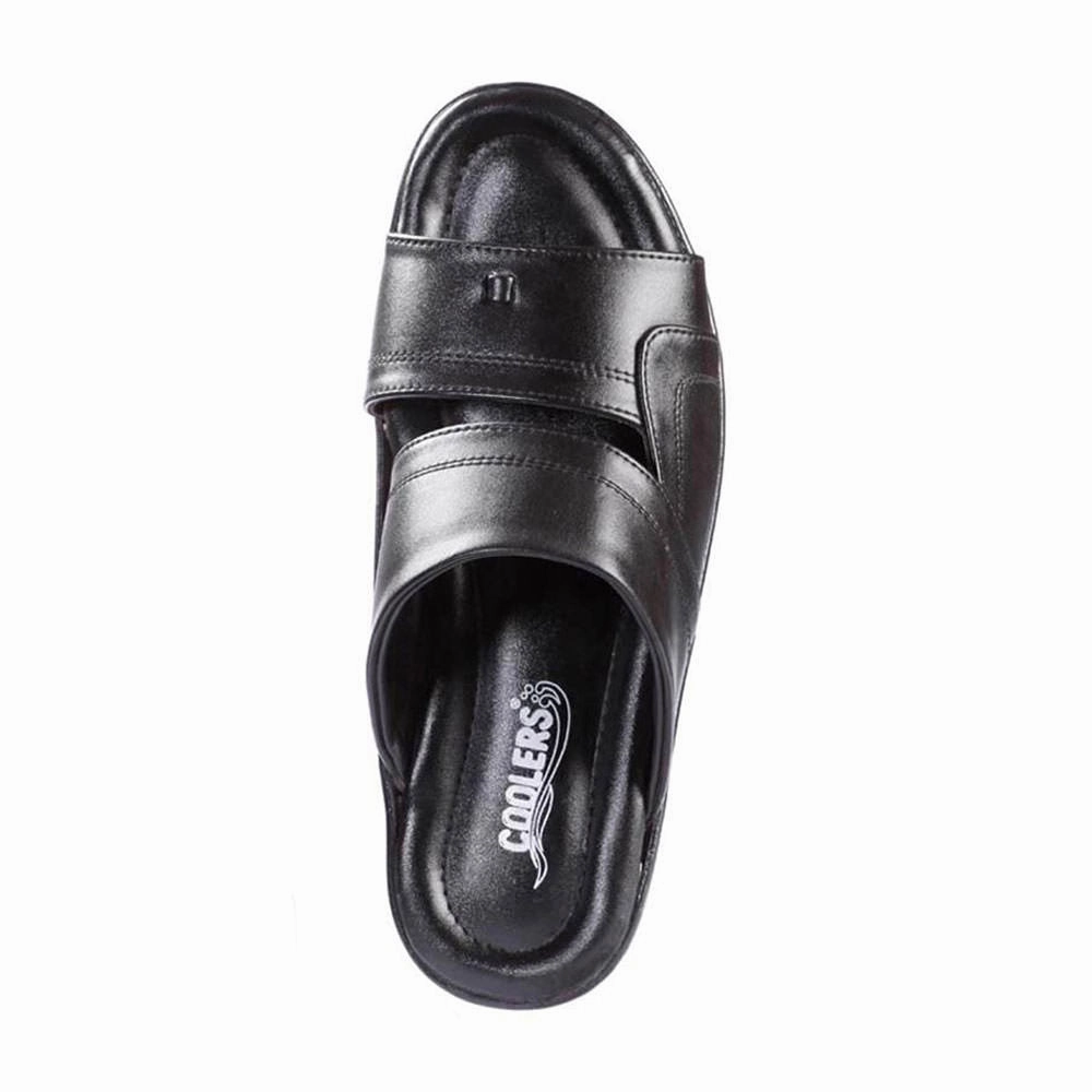 Ugly Slippers Funny Coolers Casual (Black) Slippers For Men 7153-44 By Liberty