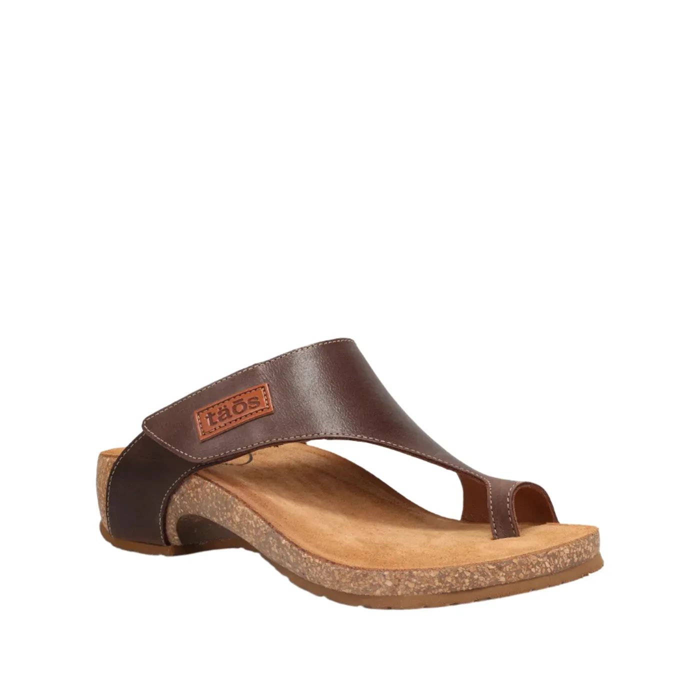 Taos Women's Loop Flip Flop Sandal - Mocha Recovery Flip Flops