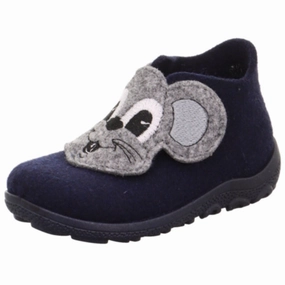 Carebear Slippers Superfit Blue/Grey Happy Octi Slippers With Warm Lining