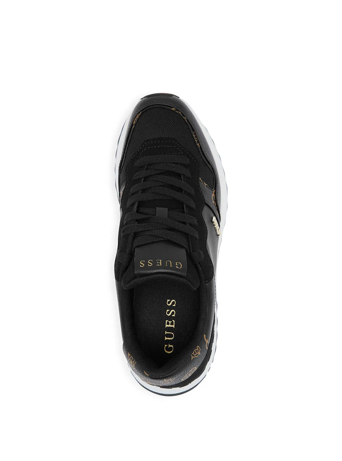 Feminine Sneakers Black Vinnna Low Top Sneakers