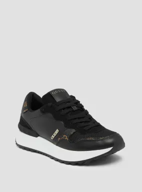 Sneakers For Walking Black Vinnna Low Top Sneakers