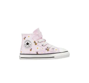 Best Sneakers For Concrete Converse scarpa in tela alta Chuck Taylor All Star Easy-On Bees A01620C rosa bianco nero
