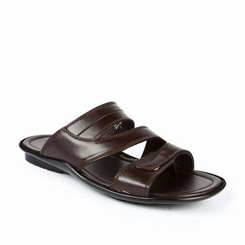 Coolers Casual (Brown) Slippers For Men COOL99-13 By Liberty Free Target Slippers