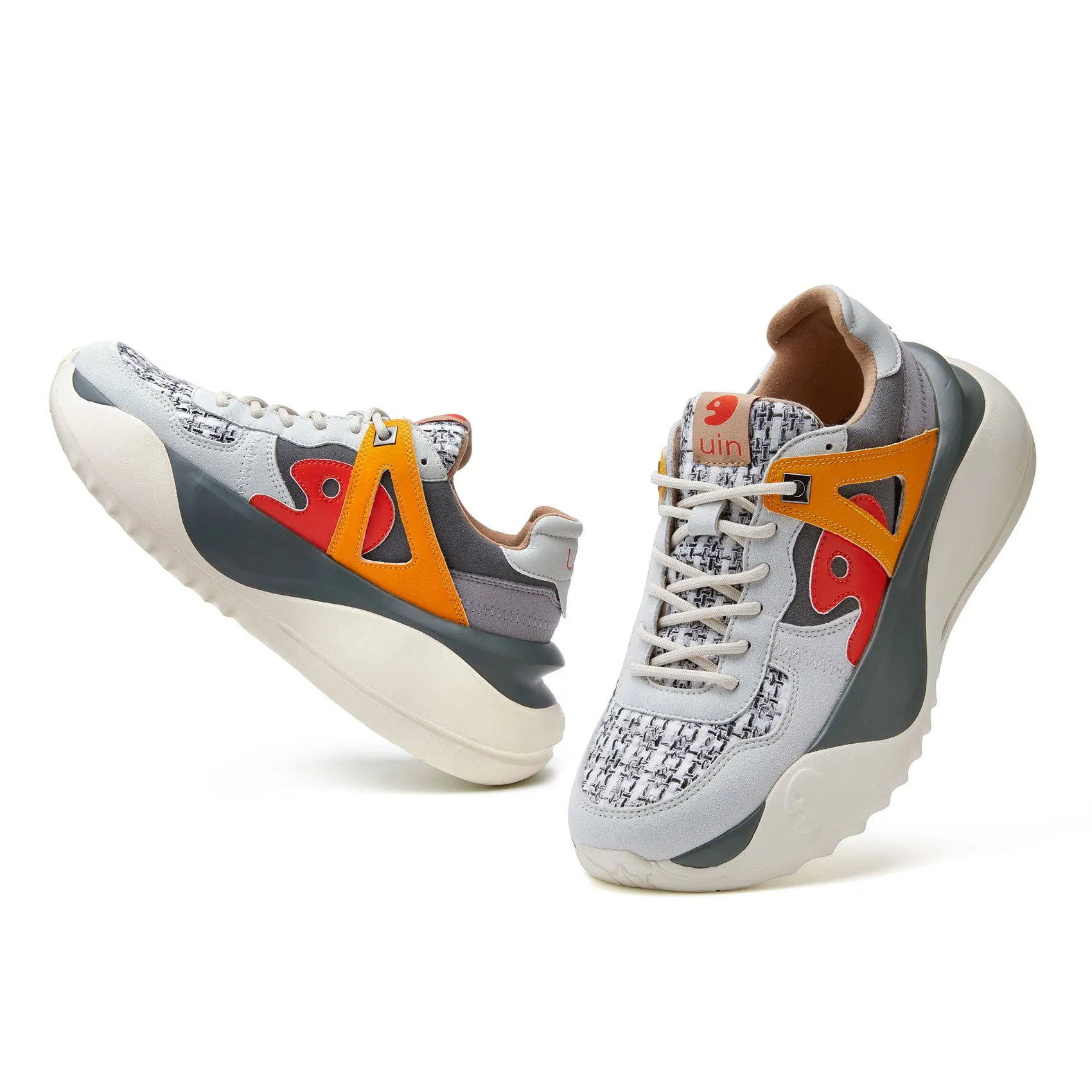 Dawn Grey Ruzaf V Women Untied Shoes Badminton