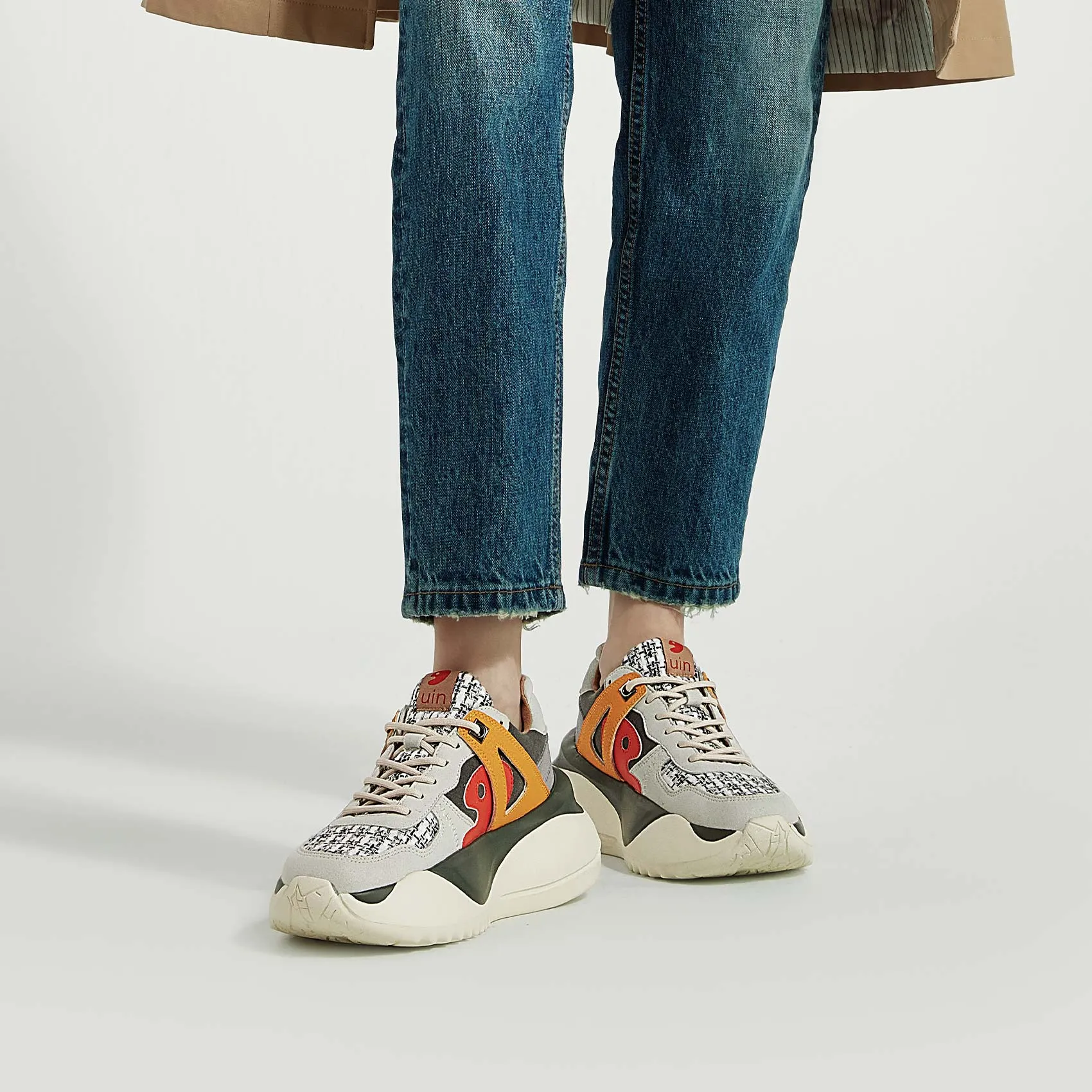 Badminton Shoes Budget Dawn Grey Ruzaf V Women