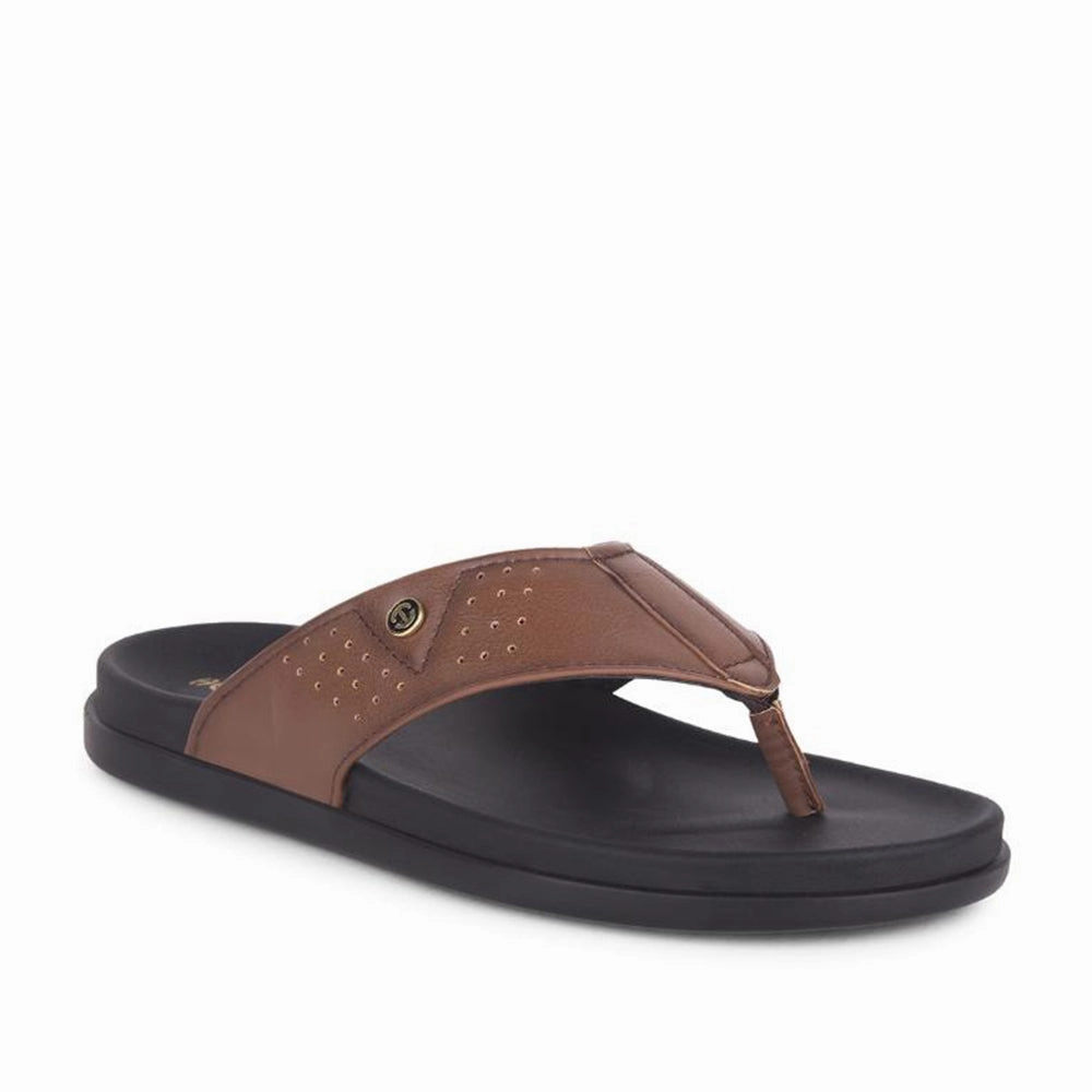 Jenni Kayne Slippers Healers Casual Tan Slippers For Men LEEKS-1 By Liberty