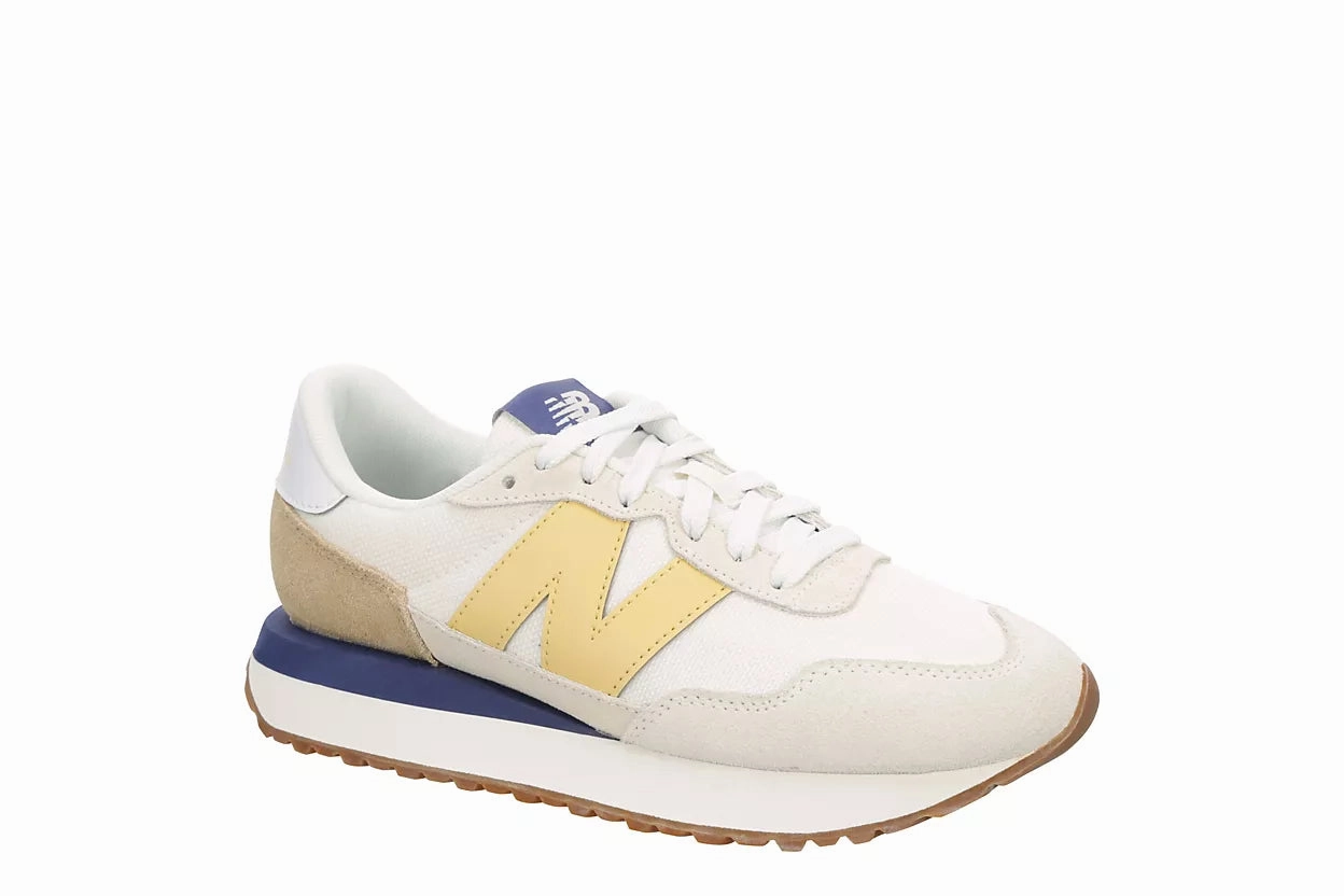 New Balance Womens 237 Blue/Yellow Clean New Balance Shoes
